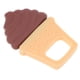 thumbnail image 1 of 1 Pieza Seguro Mordedor para Bebé Masticar Dentición Masticar Juguete de Silicona para Entrenamiento - café Hugo Juguetes para niños mordedores, 1 of 6