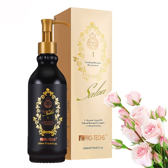 Pro-Techs Premium Keratin Botoxx with Keratin, Collagen, Protein 0% Formaldehyde - Brazilian hair botoxx technology in hair smoothing and reconstruction -Volume reducer treatment Straight Hair 250ml