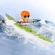 thumbnail image 5 of Barco de control remoto de 2.4GHz con luz LED colorida RC Kayak Boat innovador diseño de remo realista RC RCA BET For Boys Girls, 5 of 9