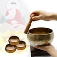 thumbnail image 1 of Nepal Chant Bowl Tíbet Yoga Meditación Buda Sound Bowl Artesanía (B), 1 of 7
