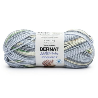 "Bulk Buy: 3 Matasse Di Bernat Softee Baby Yarn Ombres (Blu) – 850 Metri Di Filato Acrilico Leggero #3"