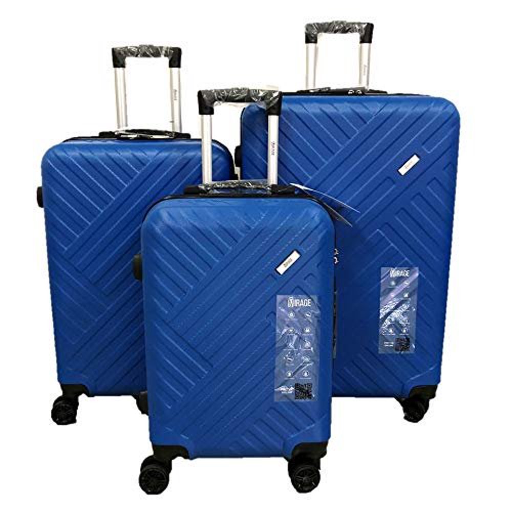 Mirage City ABS Luggage Sets Hardside 360 Spinner Lightweight Durable
