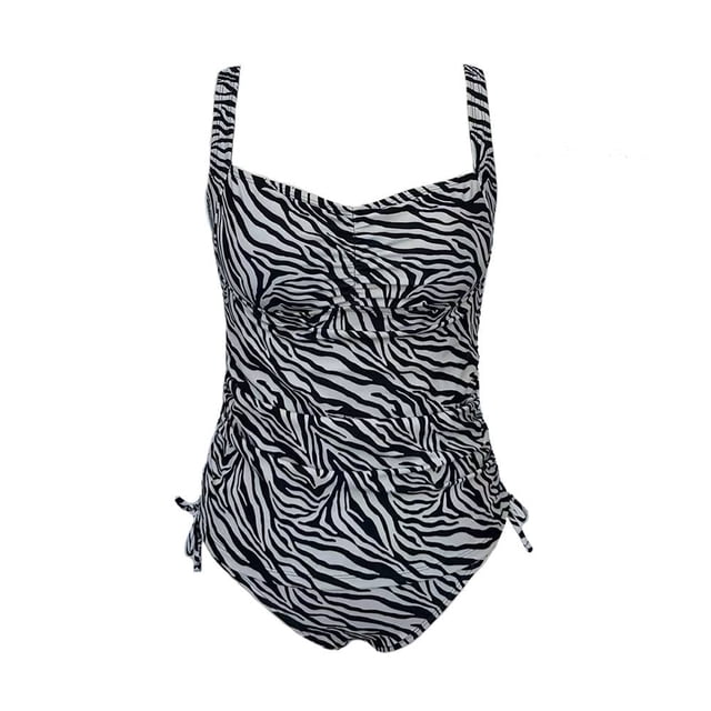 Traje de Baño Ocean Pacific para Dama Tirantes Anchos Print Multicolor Talla M 2 Piezas