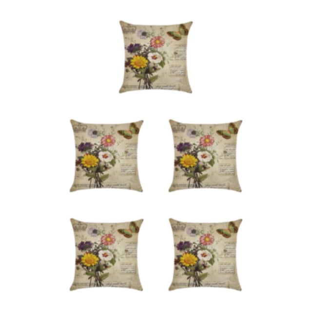 Destyer Beautiful Cushion Covers For Fresh And Inviting Home Wide Application kztym001-6 5Set