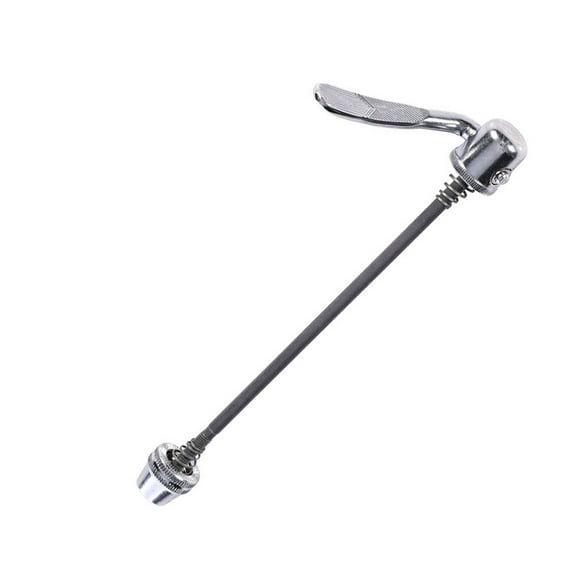 WASHWEPE 1Set Quick Release Bike Axle Silver for Bicycle Maintenance 19X0.75In