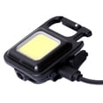 thumbnail image 1 of Llavero con luz de trabajo, linternas con llavero, 4 modos de luz, luz de emergencia con soporte plegable, abridor de botellas, 1 of 5
