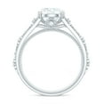 thumbnail image 2 of Rosec Jewels Moissanite Solitaire Engagement Ring for Women (8 mm, 2 CT, D-VS1 Grade), 14K White Gold, US 7.50, 2 of 8