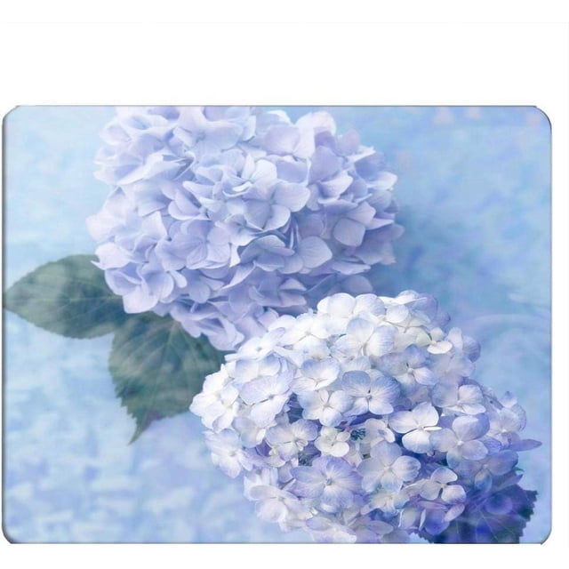 Sweet Hydrangea Elegant Gaming Mousepad 9.5x7.9in Non-Slip Rubber Base Perfect for Computer Desk & Laptop Office Use Stylish Design