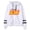 White, variant on Ben Azelart FIRE Merch Men/Women Hoodie Streetwear Sweatshirt Long Sleeve Hooded