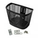 thumbnail image 2 of Cesta para bicicleta Cesta delantera Organizador fácil de instalar Portaequipajes universal para bicicletas Negro, 2 of 9