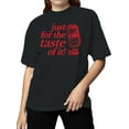 thumbnail image 2 of Officially Licensed Diet Coke Just for the Taste Women's T-shirt, 2 of 3