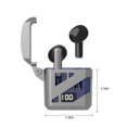 thumbnail image 3 of Wireless Earbuds, Bluetooth 5.3 Headphones Bass Stereo, Ear Buds with Noise Cancelling Mic LED Display,IP7 Waterproof in Ear Earphones, 36H Playtime for Laptop Pad Phones Sports, 3 of 8