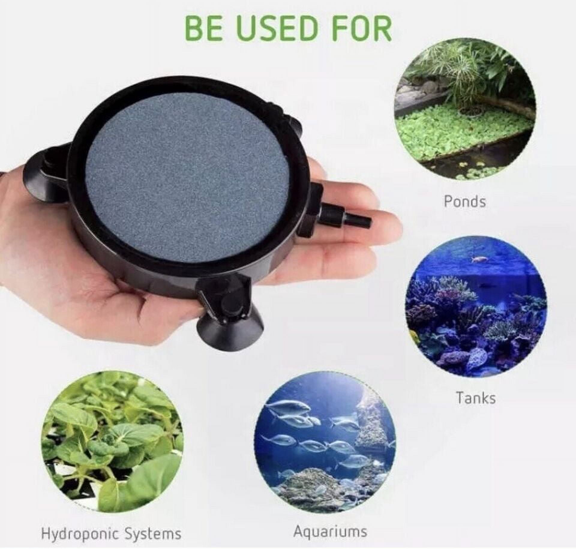 Southern Hydroponics 4-Inch 4 Pack Aquarium Air Bubble Disk Stone Hydroponics Oxygen Aerator