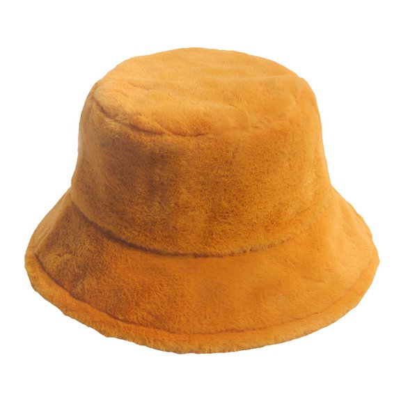 TELOLY Winter Hats for Women,Elegant Round Crown Fedora Hats for Women,Enhances Face Shape Winter Hat,Gold