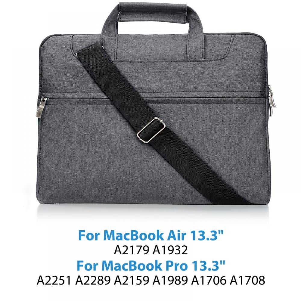 Laptop Messenger Golden Texture Marble Handbag Laptop Bag Compatible 13-13.3 inch MacBook Air Pro 13 inch