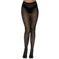 thumbnail image 4 of Leg Avenue Women's Zebra net tights, 4 of 5