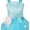 Blue, variant on iEFiEL Little Big Girls Cross Back Flower Girl Dress Wedding Tulle Birthday Party Dress