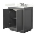 thumbnail image 6 of Wyndham Collection WCF111130SKGWQUS3MXX Icon 30" Free Standing Single Basin Vanity Set -, 6 of 7