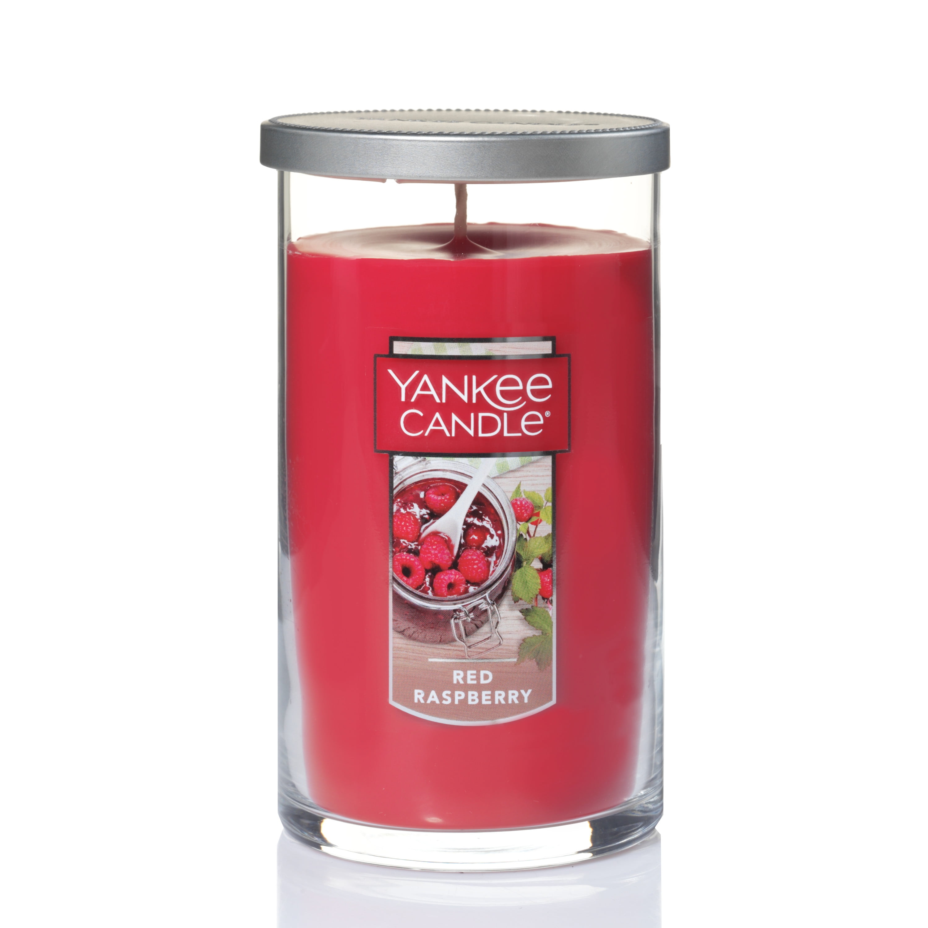 Yankee Candle Medium Perfect Pillar Scented Candle, Red Raspberry ...