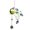 Clear, variant on Giunmcul up to 65% Off Peacock Shape Wind Chime Metal Garden Balcony Decoration