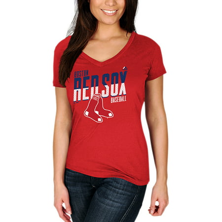 Boston Red Sox Majestic Women's Crank Up the Heat T-Shirt -