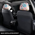 thumbnail image 3 of Kdxio Cupcakes and Donuts Pattern Print 2 Piece Car Head Rest Covers Set Auto Front/Rear Seats Headrest Cover Universal Fit Most Cars,Sedan, SUV, 3 of 9
