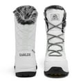 thumbnail image 3 of Snow Boots for Women Waterproof Outdoor Hiking Shoes Winter Warm Mid Calf Boots, 3 of 5