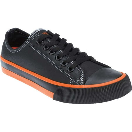 

Harley-Davidson Women s Zia Vulcanized Shoe BLACK/ORANGE