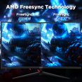 thumbnail image 3 of Monitor De Juegos Curvo De 32 Pulgadas Con Frecuencia De Actualización De 240 Hz 1 Ms Gtg Hdr600 Curvatura 1500R Resolución 1080P 122 % Srgb Freesync Puertos Dp Y Hdmi Compatibles Con G-Sync Montaje V, 3 of 5