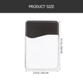 thumbnail image 2 of 2pcs Sublimation Phone Card Holder Stick On Phone Wallet Phone Credit Card Holder, 2 of 8