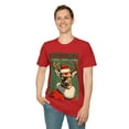 thumbnail image 2 of Rudolph's Rebel Cousin Unisex Softstyle Tee S - 3XL by Strange & Cozy Gear, 2 of 7