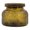 Amber, variant on Lingshine 24.5 oz Decorative Glass Jar with Airtight Wooden Lid - Blue Flower, Vintage Kitchen Food Storage Container, Home Decor, Candle Holder, Vase