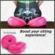 thumbnail image 3 of ZHAOCHENG Cojín de asiento que levanta las caderas, almohada ortopédica de espuma viscoelástica, 3 of 5