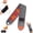 Grey, variant on Wireless Heated Wrist Wrap with Vibration, Rechargeable Hand Heating Pad with 3 Heat Levels & 3 Vibration Modes, Portable Wrist Warmer for Office, Home and Travel, Soft & Adjustable Fit (Grey)