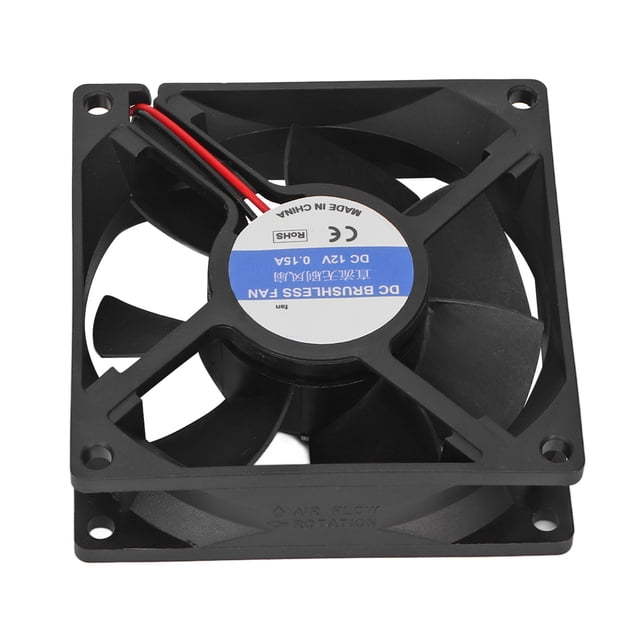 Ventilador de Enfriamiento de CPU, Ventilador de Caja de Computadora de Instalación Fácil de ABS Ampliamento Utilizado Para Chasis