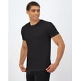 thumbnail image 4 of Hanes Men's Crewneck Undershirt 4-Pack T-Shirt Tee Comfort Fit Stretch Ultimate, 4 of 7