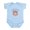 Sky Blue, variant on CafePress - The World Is Your Oyster Body Suit - Baby Light Bodysuit, Size Newborn - 24 Months