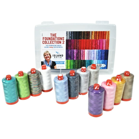 The Foundations Collection 2 Thread Kit 50wt 12 Large Spools