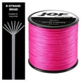 thumbnail image 1 of 1000M 500M 300M 100M 8 Strands PE Braided Wire Fishing Line 20LB-100LB Incredibly Strong Multifilament PE Line Pink Mainline, 1 of 6