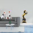 thumbnail image 2 of Esculturas de elefantes,Estatuas de elefantes,decoración del hogar,artesanías de cerámica,Figura de escritorio,Estante de estatua de caballo para escritorio,oficina,decoración del, 2 of 8