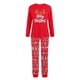 thumbnail image 3 of Nuevo conjunto de ropa familiar navideña, mamelucos para bebés, ropa de casa de manga larga con letras, pijamas a juego para la familia, 3 of 5