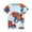 Light Blue, variant on EnJoCho Kids Party Tops Toddler Boys' Short Sleeve Tees Cotton Casual Big Car Graphic Crewneck Summer Top Clothes T Shirts Child Boy Girl Trendy Tops For Summer Spring 3-4 Years