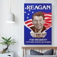 thumbnail image 5 of Republican Party Presidents of The United States Ronald Reagan Celebrity Poster Room Aesthetic Poster Print Art Wall Painting Canvas Posters Gifts Modern Bedroom Decor 20x30inch(50x75cm), 5 of 6