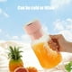 thumbnail image 5 of Ganfancp Licuadoras Portátiles Personalizadas Gran Capacidad Licuadoras para Batidos y Frappucino Exprimidor de Frutas con 8 Cuchillas Recargable Ofertas Flash 1Xvaso de Zumo 1Xusb, 5 of 7
