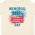 thumbnail image 4 of Inktastic Memorial Day Distressed American Flag with Fireworks Boys or Girls Toddler T-Shirt, 4 of 5