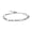 Sliver, variant on Mightlink Women Bracelet Adjustable Length Hollow Out Chain Solid Color Stainless Lightweight Bangle Wrist Ring Jewelry