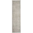 thumbnail image 2 of Nourison Silken Weave Floral Ivory Beige 2'2" x 7'6" Area Rug, (2x8), 2 of 7