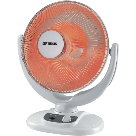 Optimus 14 in. Oscillating Dish Heater