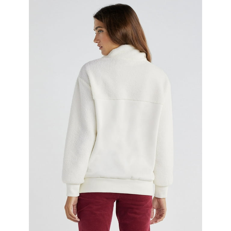 Faux hot sale sherpa sweater