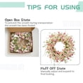 thumbnail image 4 of Idyllic Handmade Artificial Spring Artificial Wreaths, Multicolor, 4 of 6